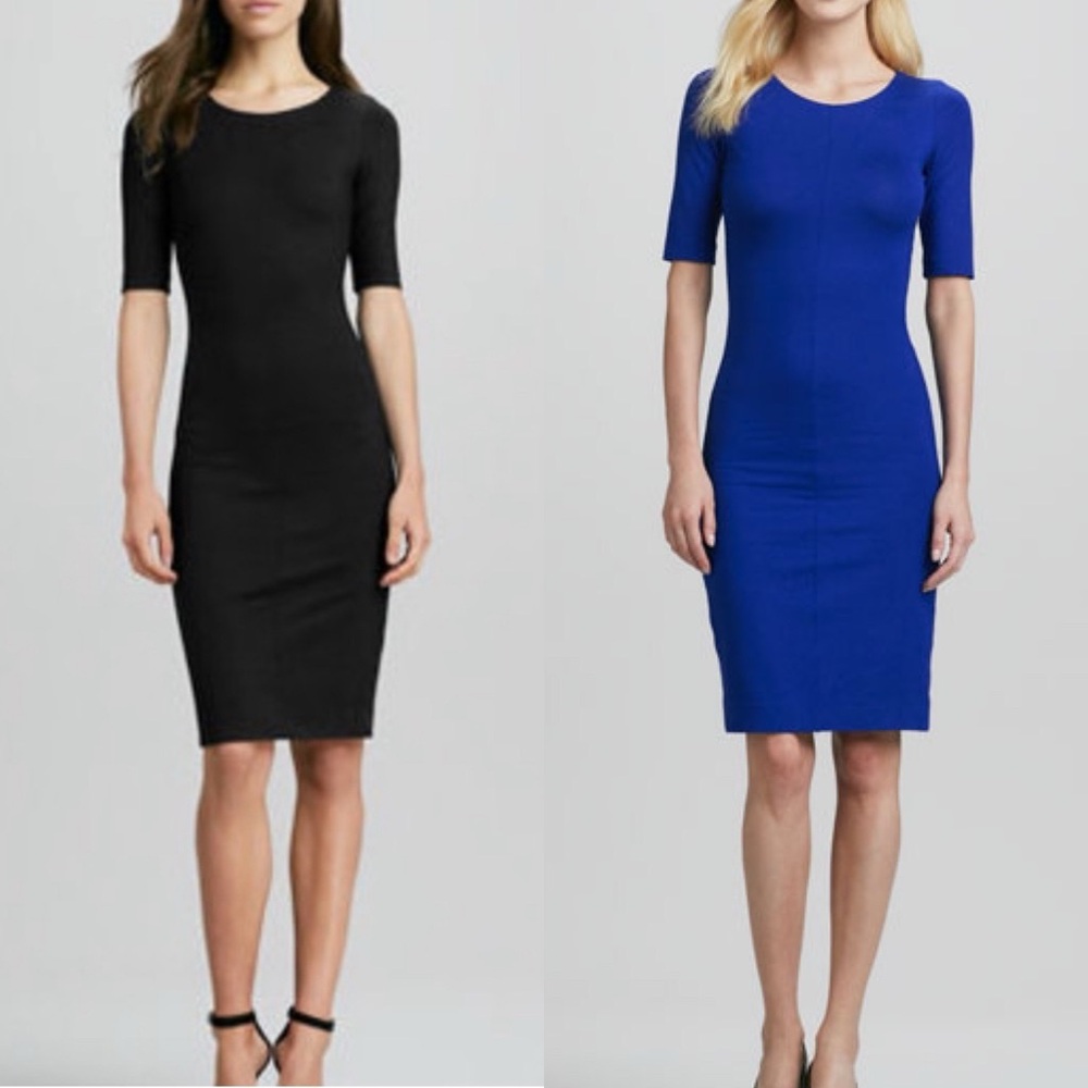 Bundle of (2) Diane Von Furstenberg Raquel Scoop Neck Dresses sz M. DVF $350